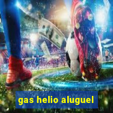 gas helio aluguel